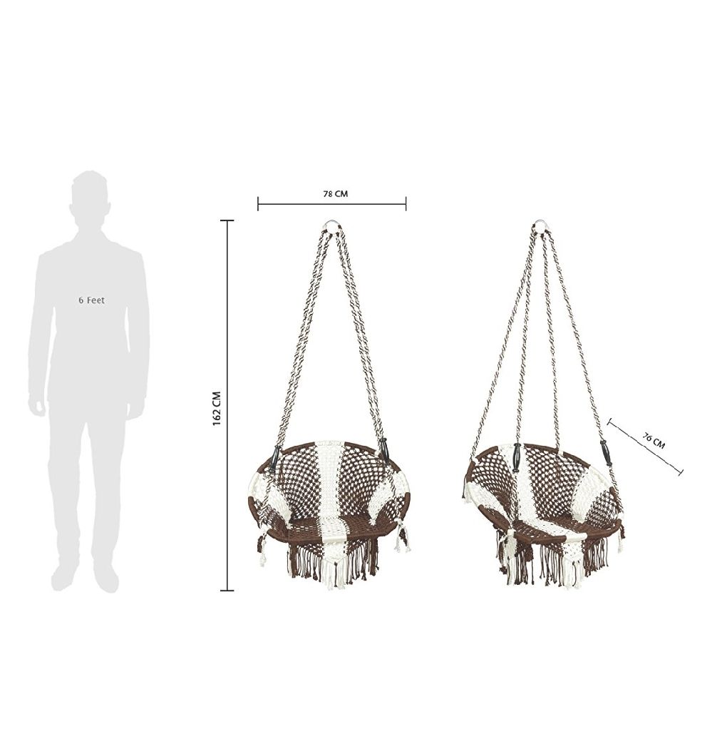 Macrame hammock Swing Chair
