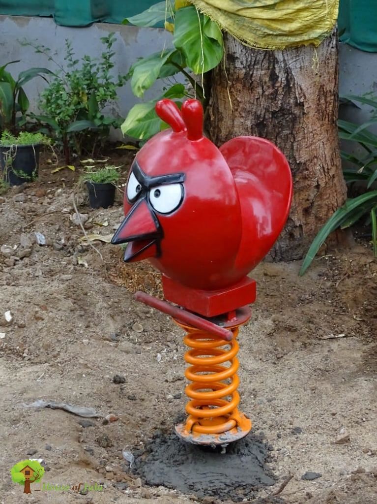 Red angry Bird sring