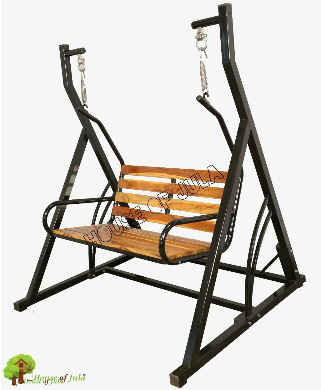 indoor wooden swing chair