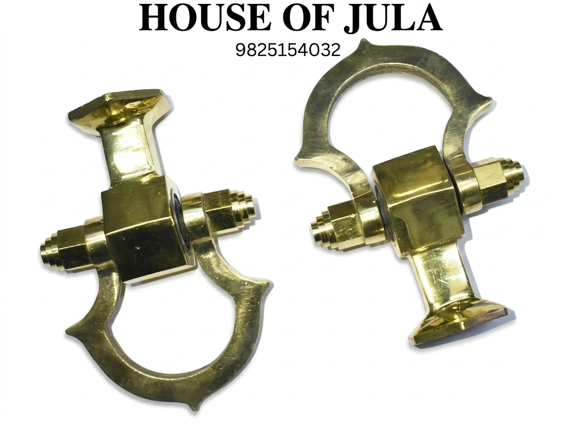 antique brass kada fitting
