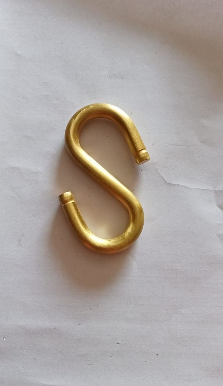 S Type Hook - Gold Finish