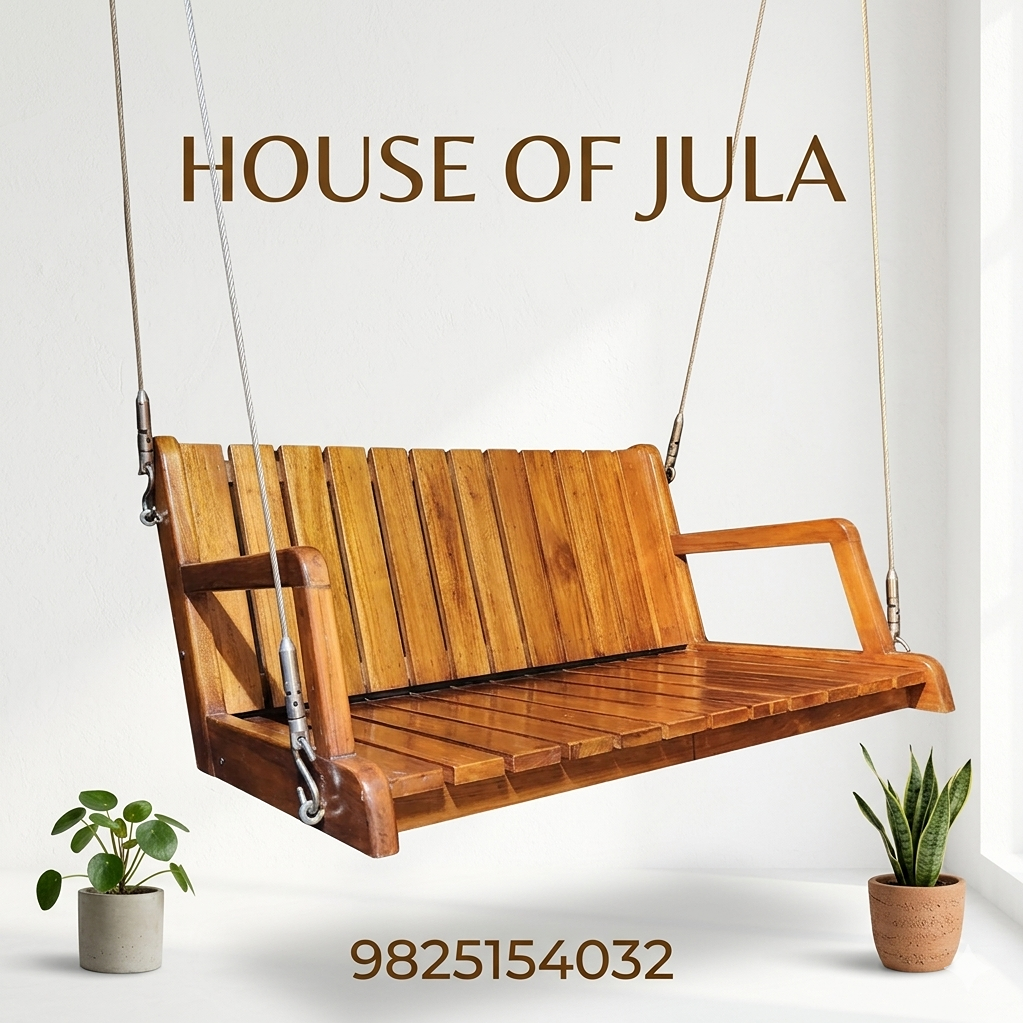 Designer Wooden Swing Seat 6