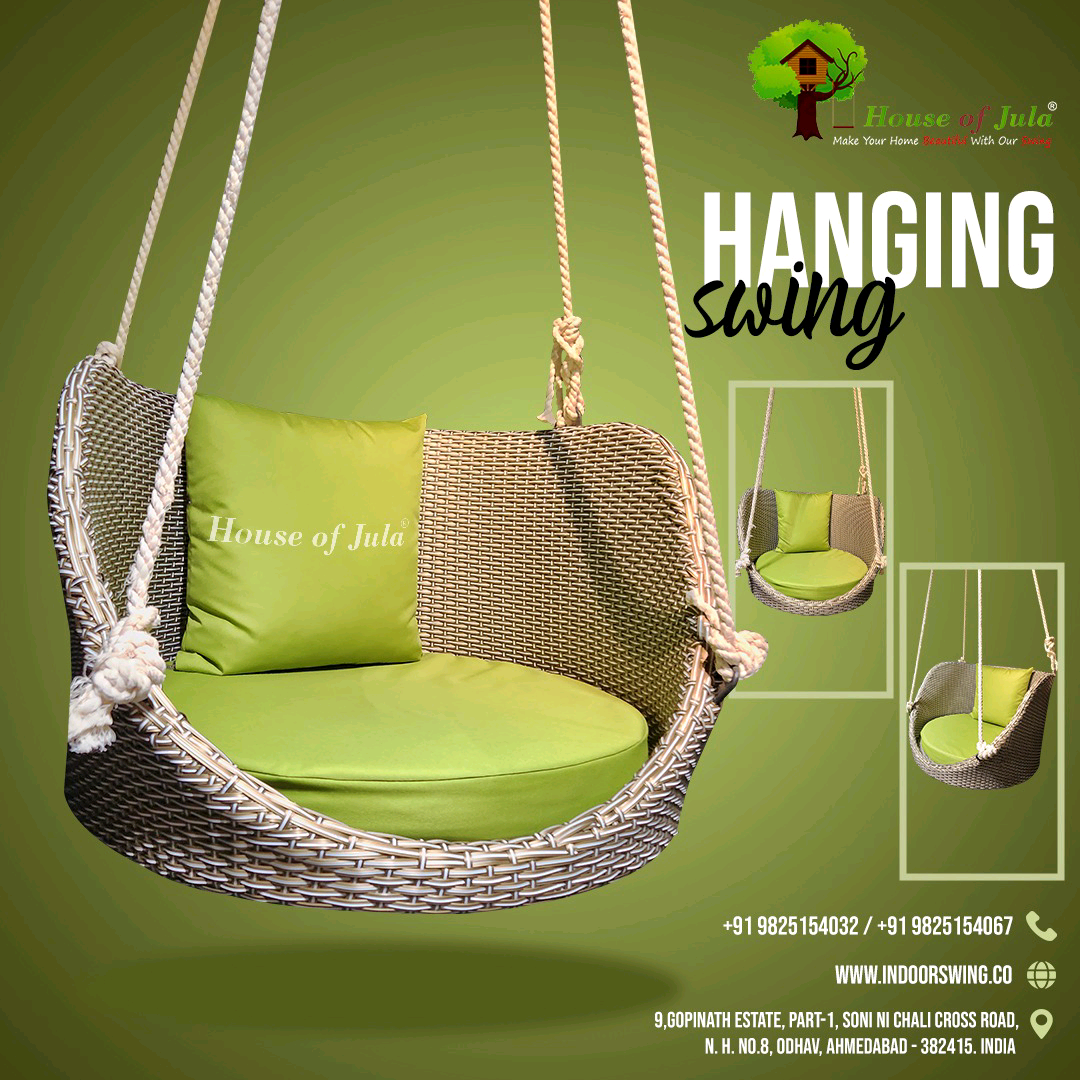 Hanging Swing With Rope 