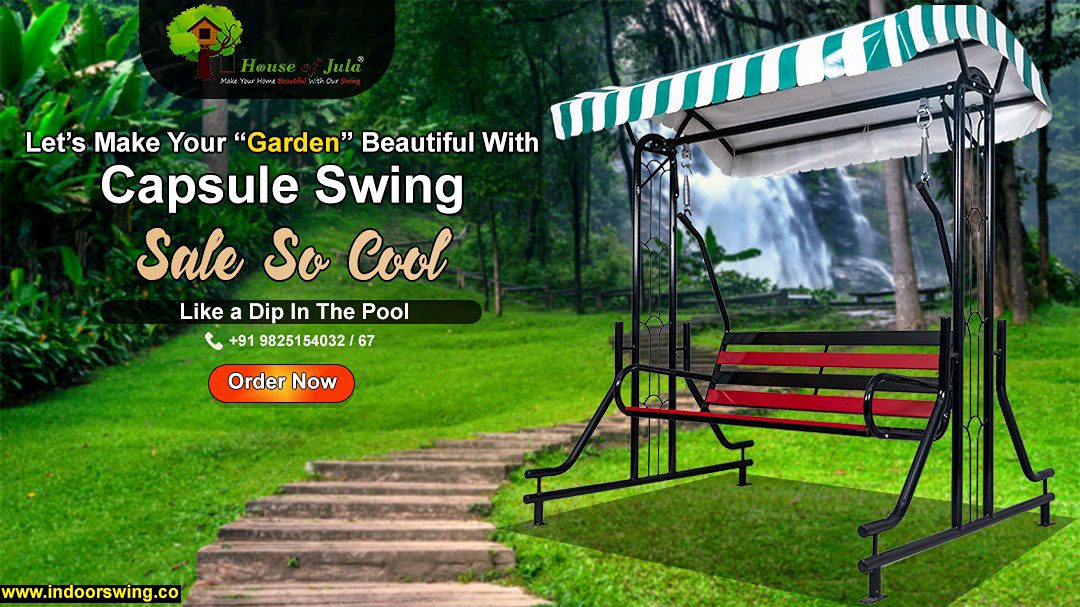 Outdoor Garden Swing Capsul