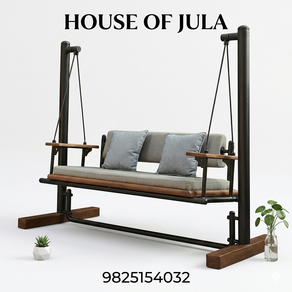 IndoorMetalWooden Swing 1