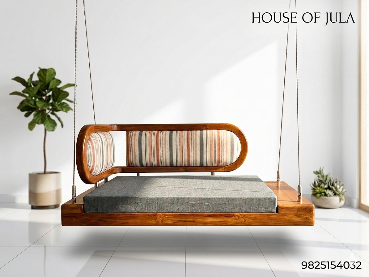 Designer Wooden Hanging Swing 