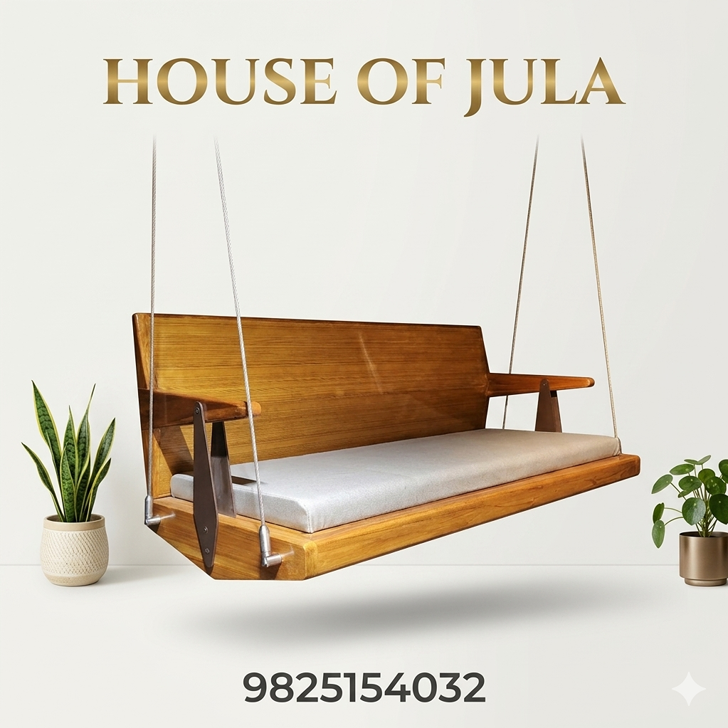 Wooden Hanging Revarseble Stylish Swing 