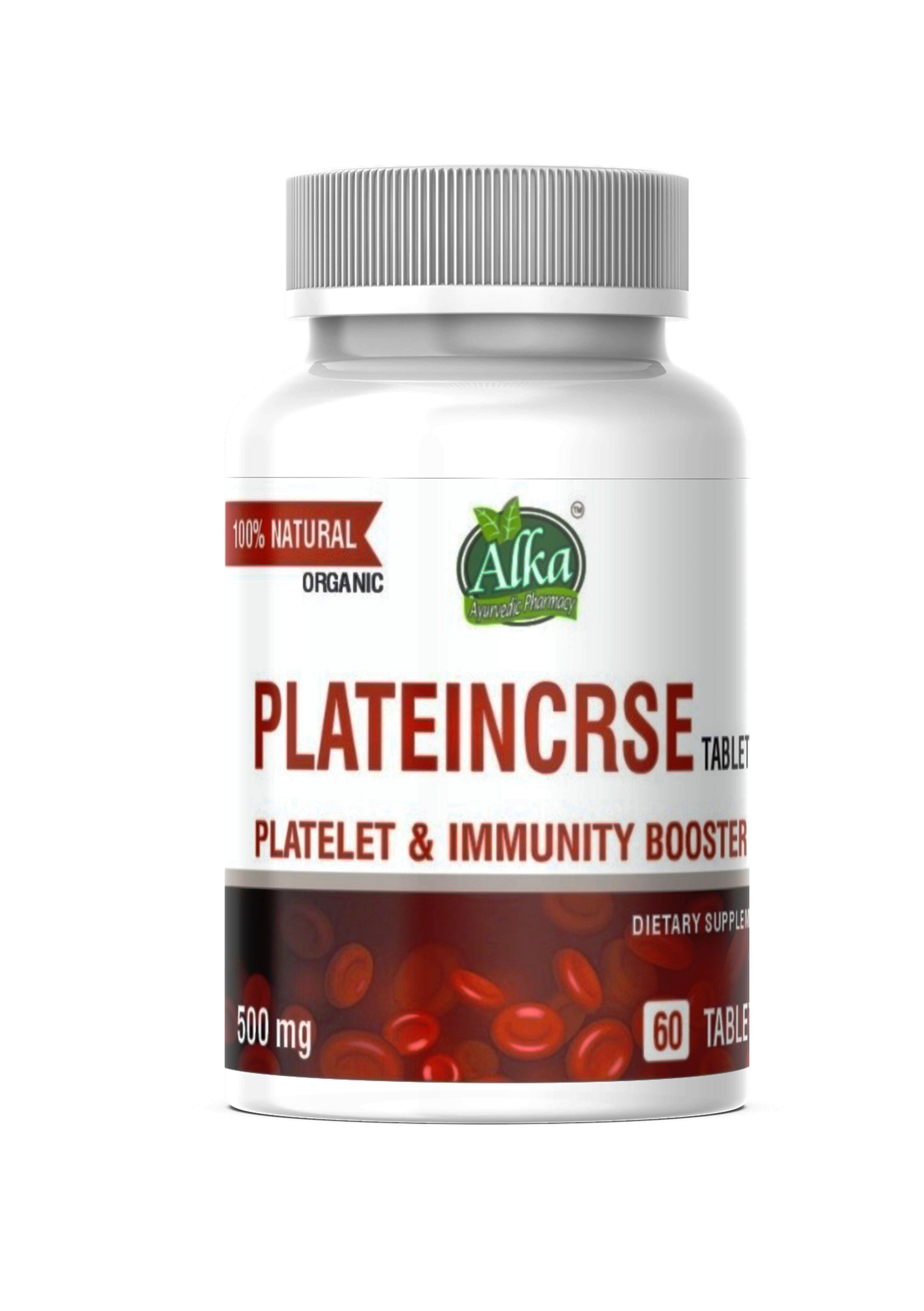 Plateincrse Tablet -For Platelet count & Immunity Booster-60 Tablet
