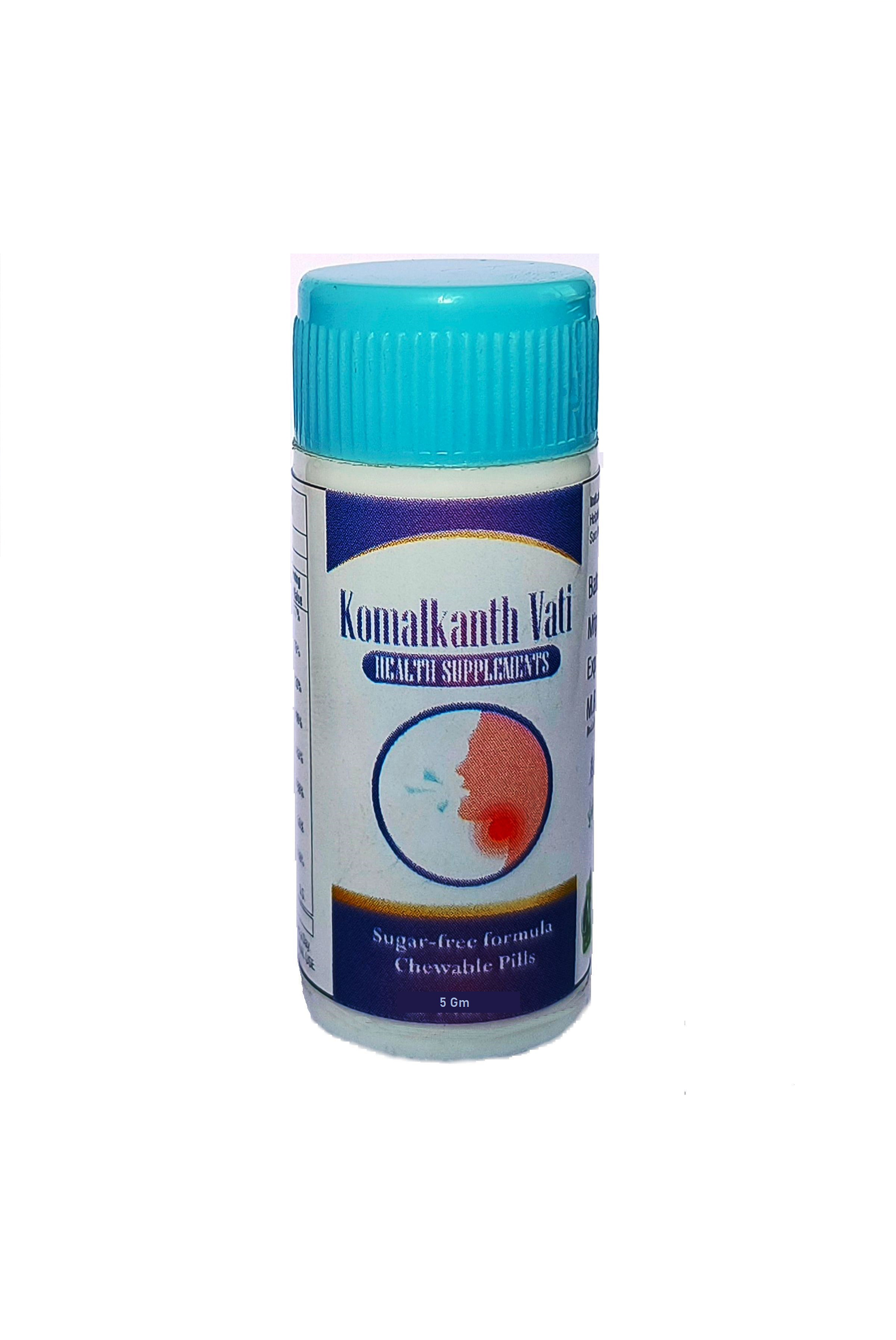 KomalKanth Vati-For sore Throat