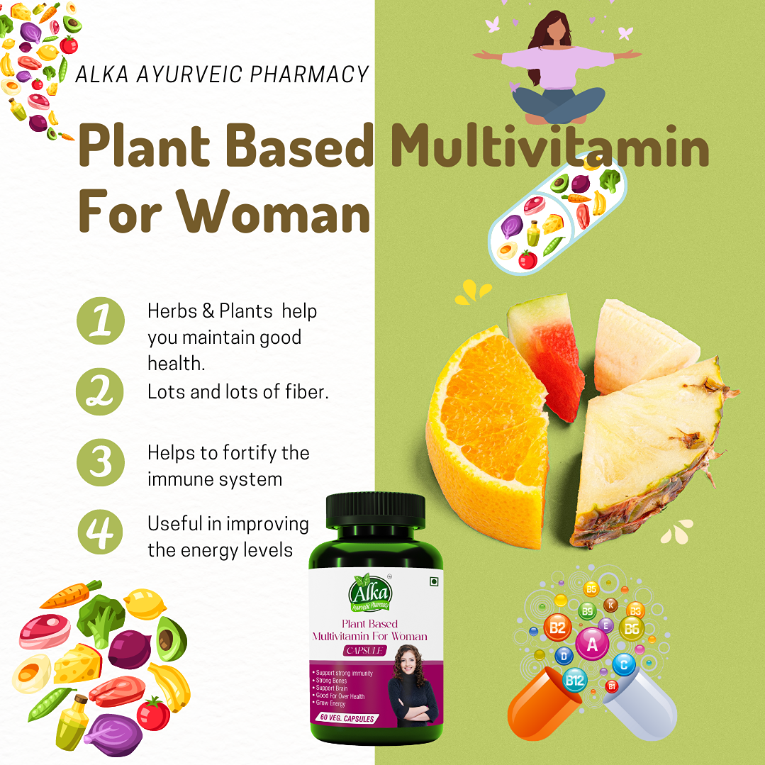 Plant Based Multivitamin For Woman Veg Capsule