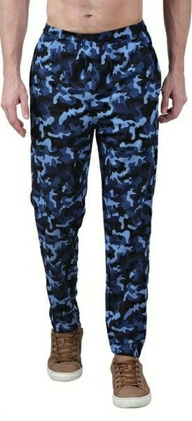 Men's Camouflage Print Track Pant