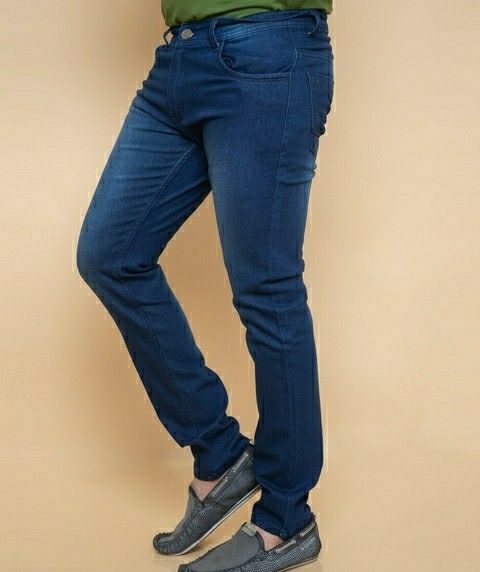 Denim Faded Slim Fit Mens Jeans	