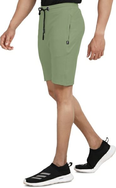 INDICLUB Solid Men Light Green Sports Shorts