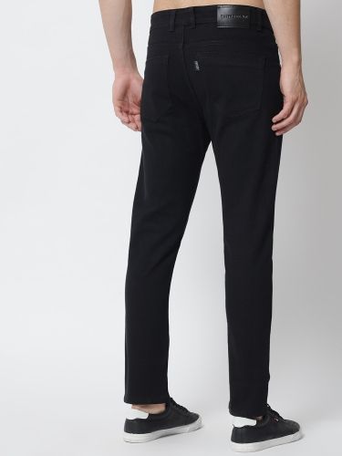 UNITED DENIM Slim Men Black Jeans