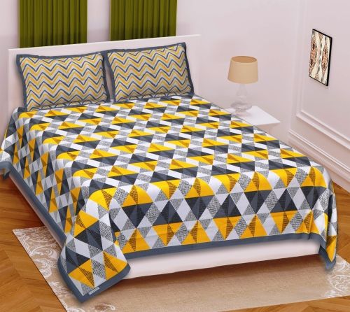 Cotton Double Printed Bedsheet