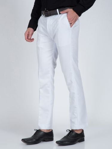 Regular Fit Men White Trousers

Formal Trouser
