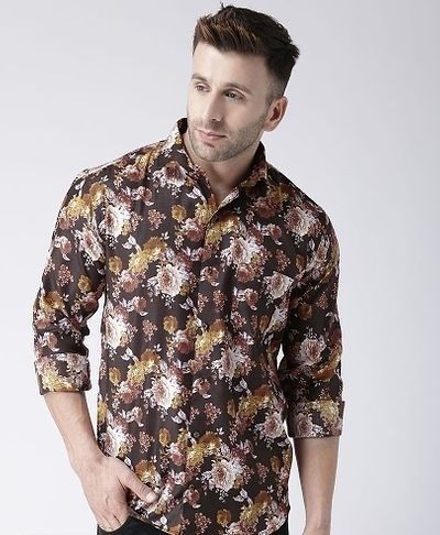 Men's Stylish Printed Casual Shirt