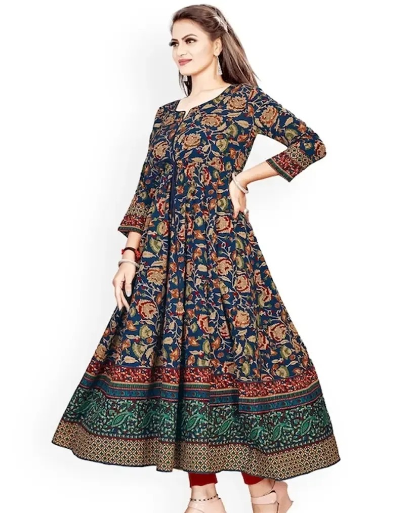 Women Printed Long gown