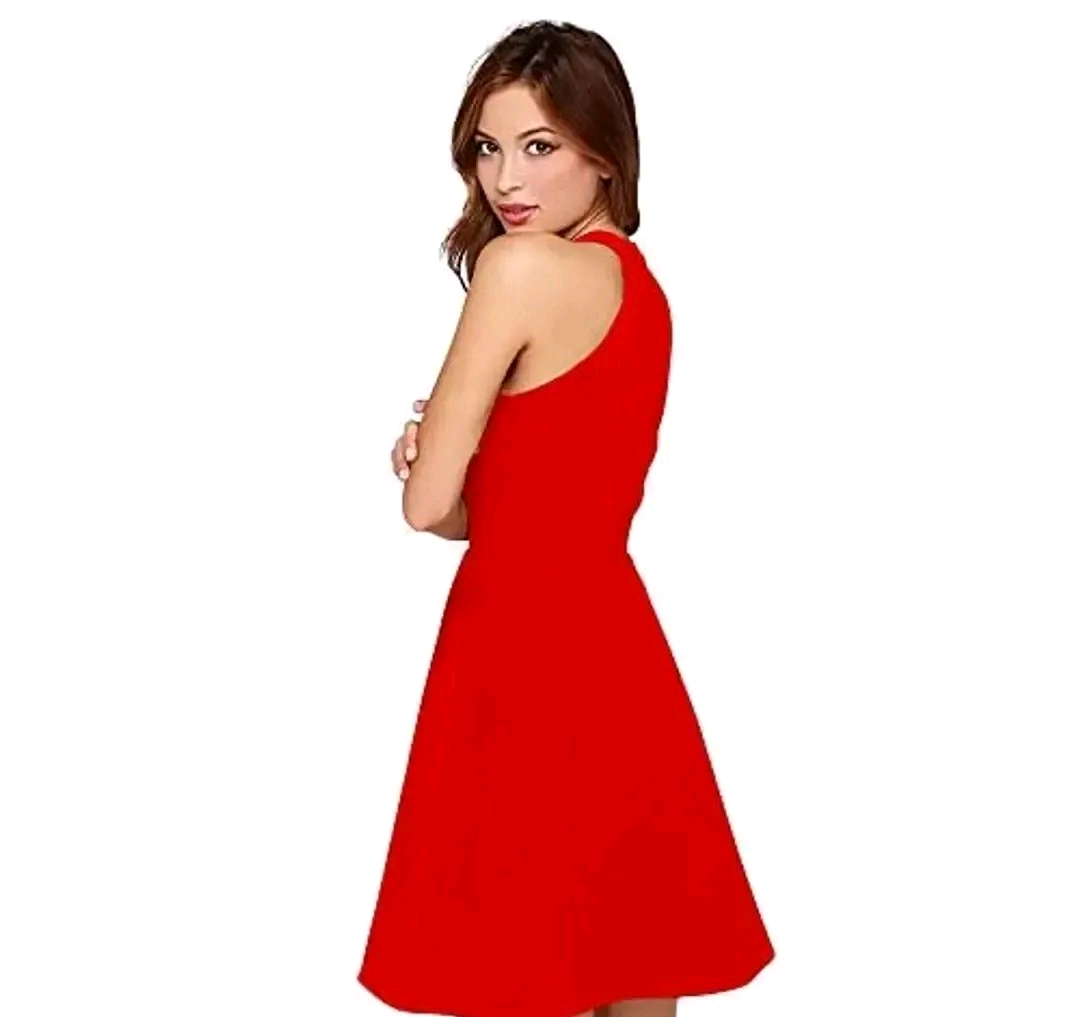 Women's Knee Length Skater Dress