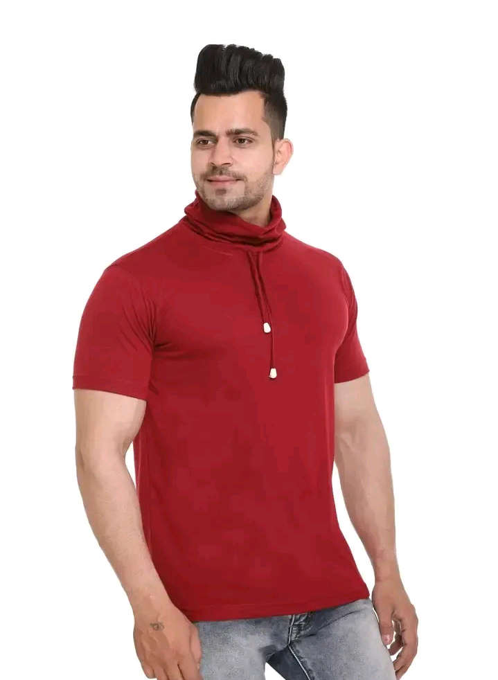 Mens Regular Fit Cotton Tshirt Red