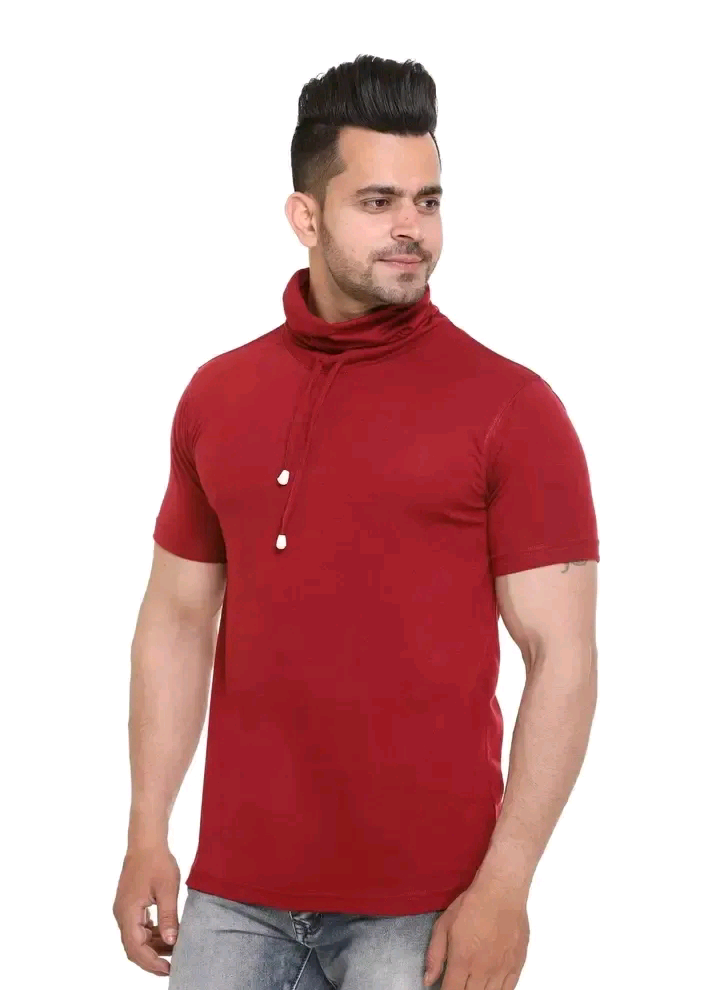 Mens Regular Fit Cotton Tshirt Red