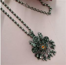 Antique Floral Necklace