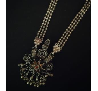 Floral Tribal necklace