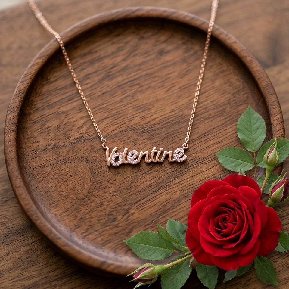 Valentine Chain Rose Gold