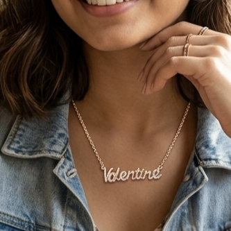 Valentine Chain Rose Gold