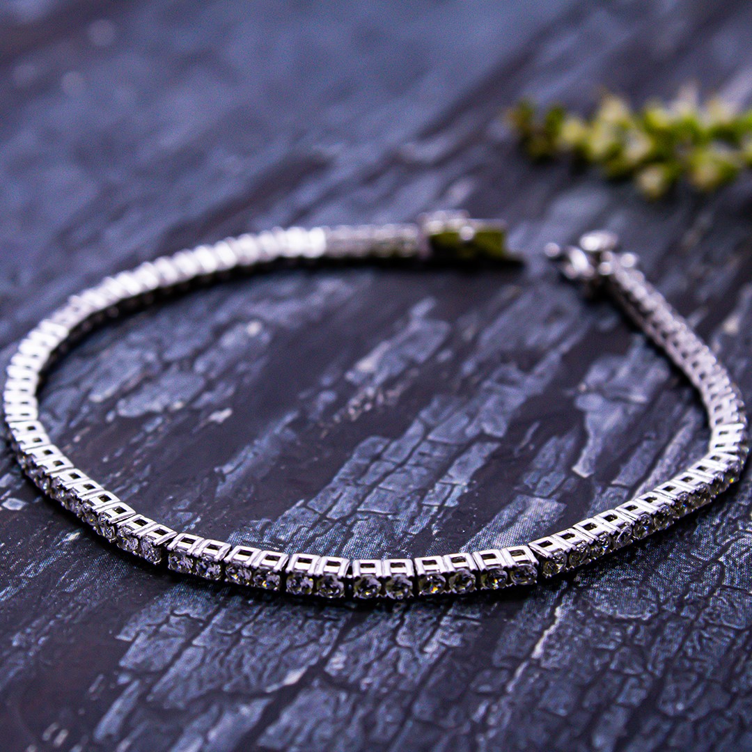 Cinderella CZ Tennis Bracelet