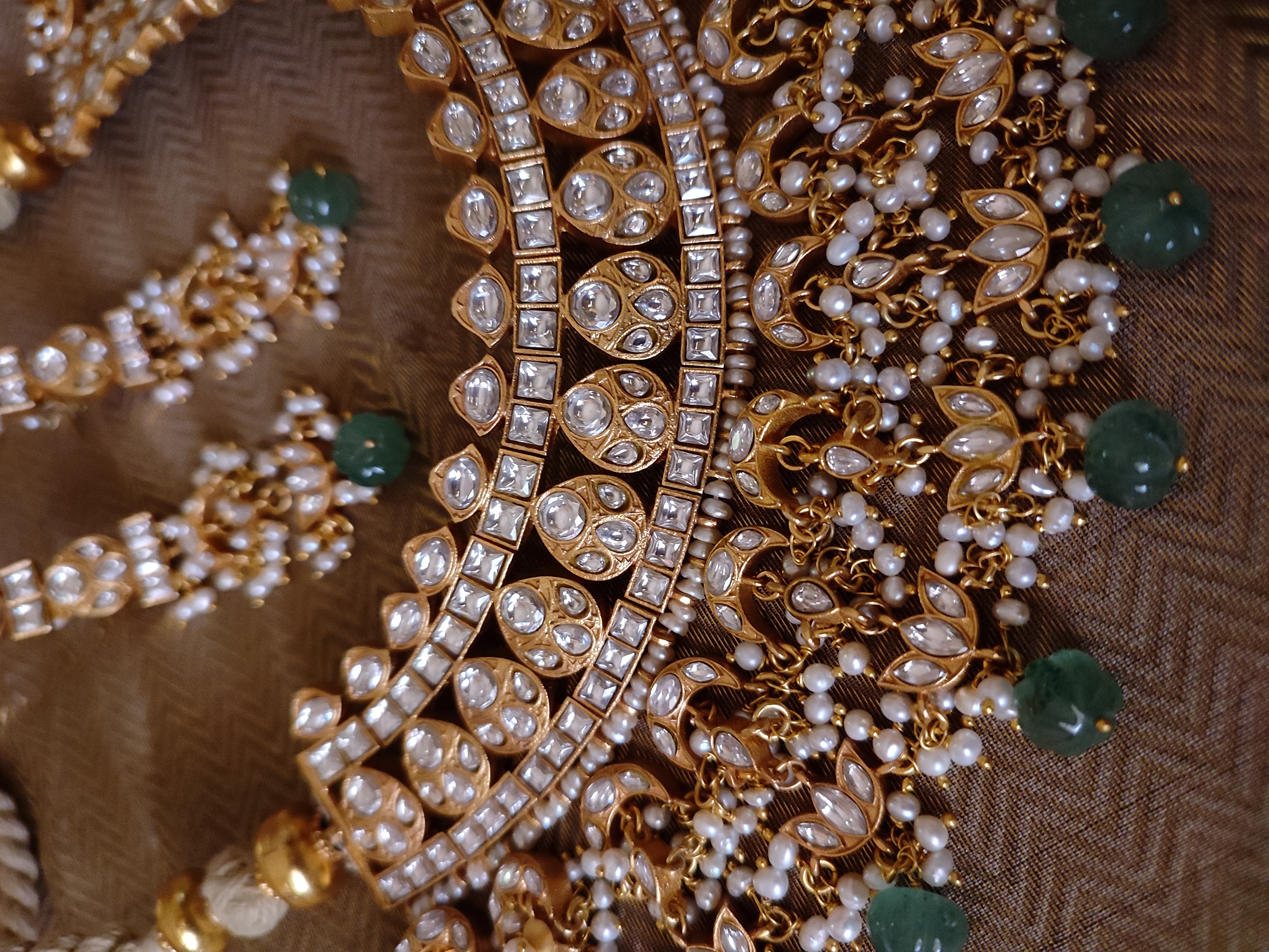Gharana Gulanaar Kundan Necklace Set