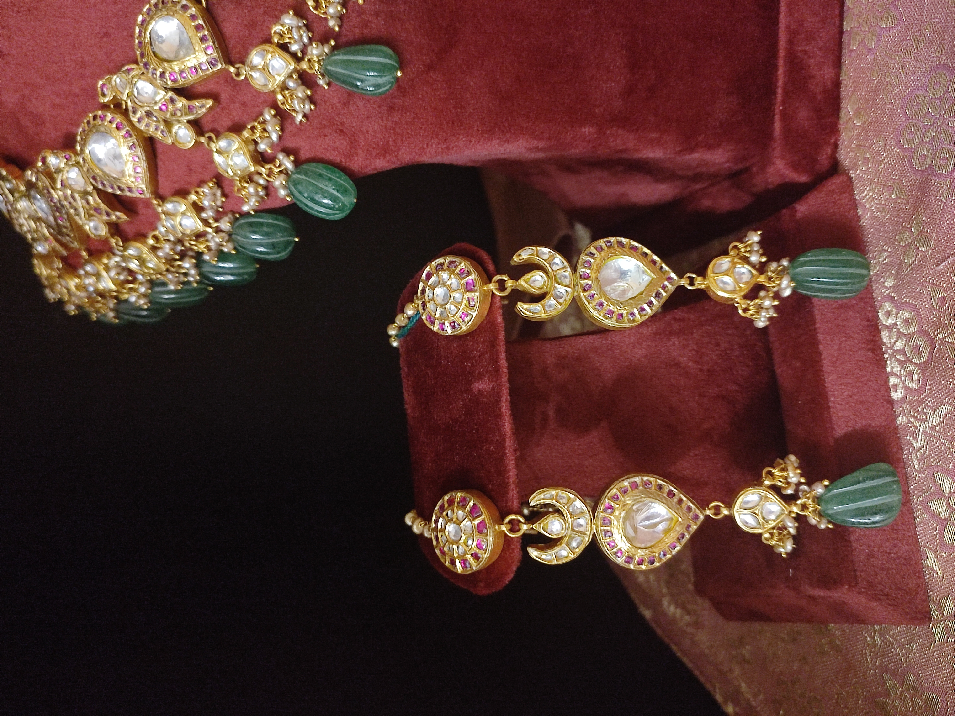 Gharana Poorna Kundan Necklace Set