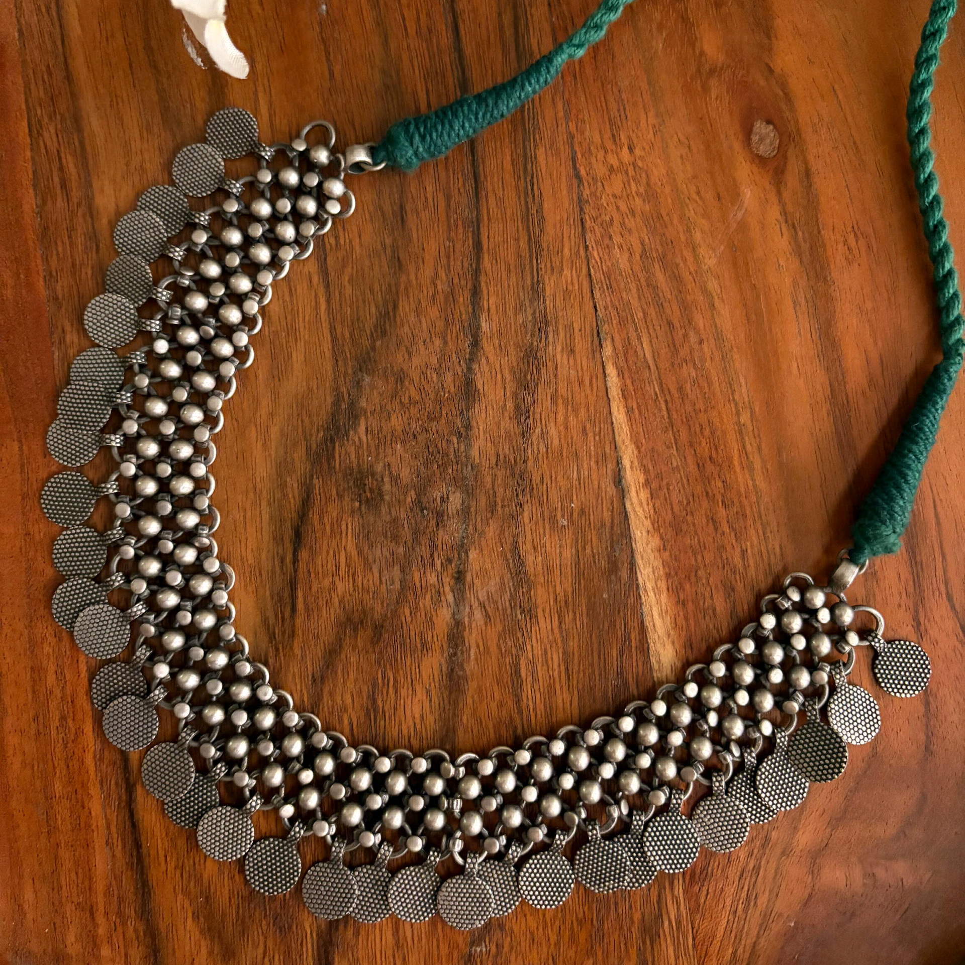 Kaara Tribal Necklace 2 in Silver