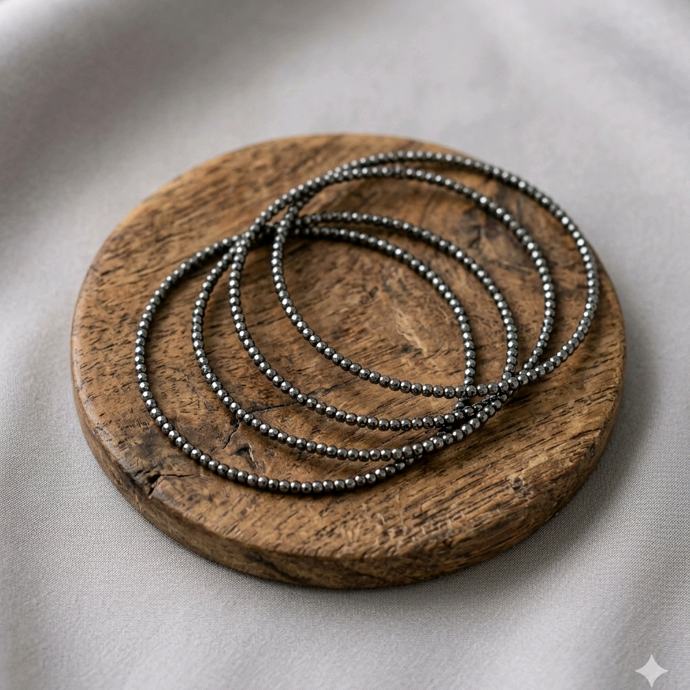 Kaara thin grainy bangles