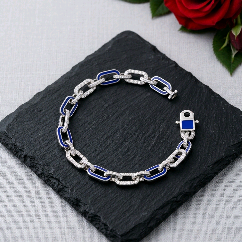 Brilliance CZ Studded Bracelet 
