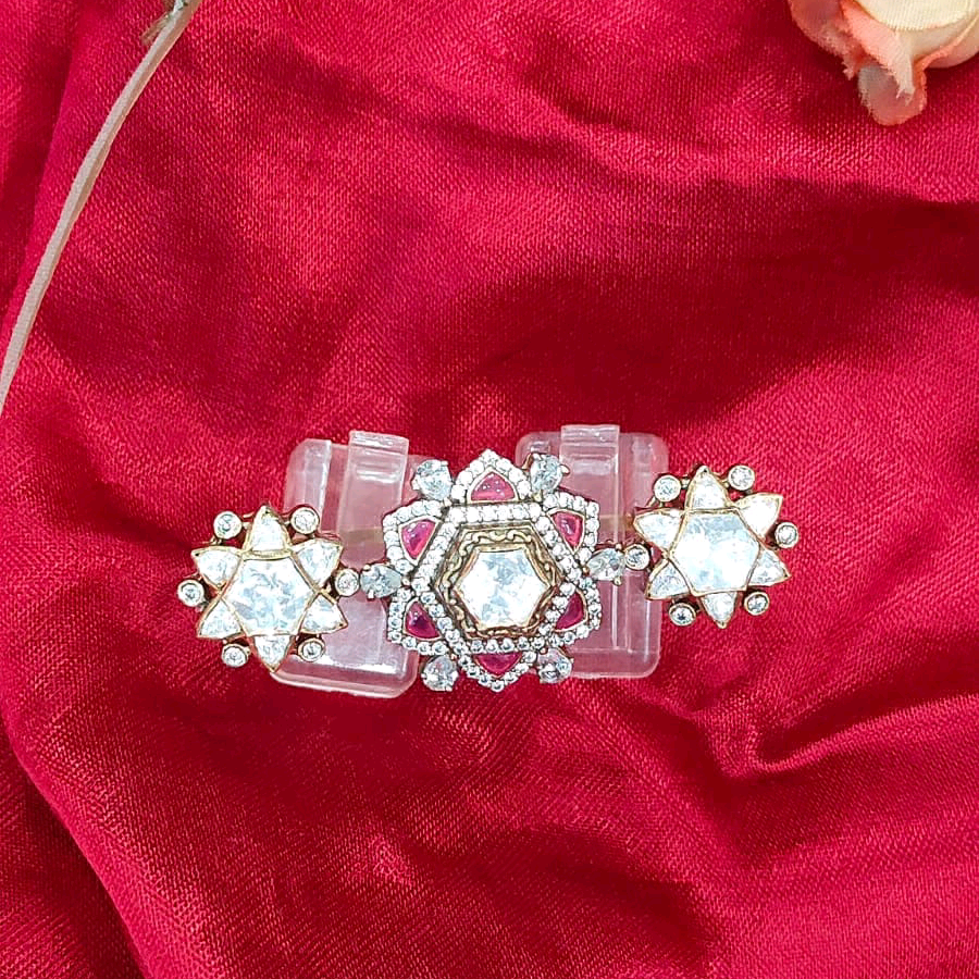 Moissanite Star Ring 