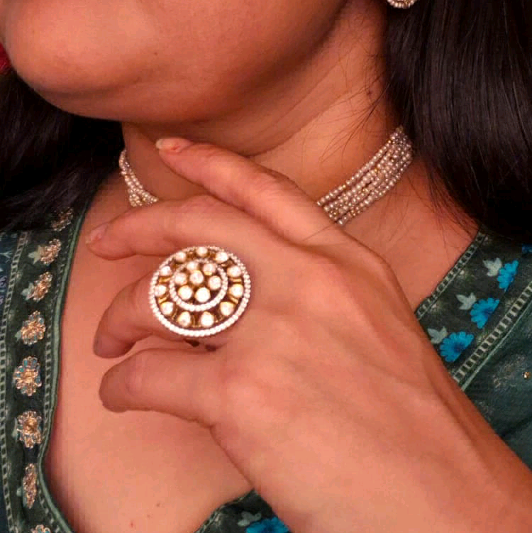 Moissanite Finger Ring 