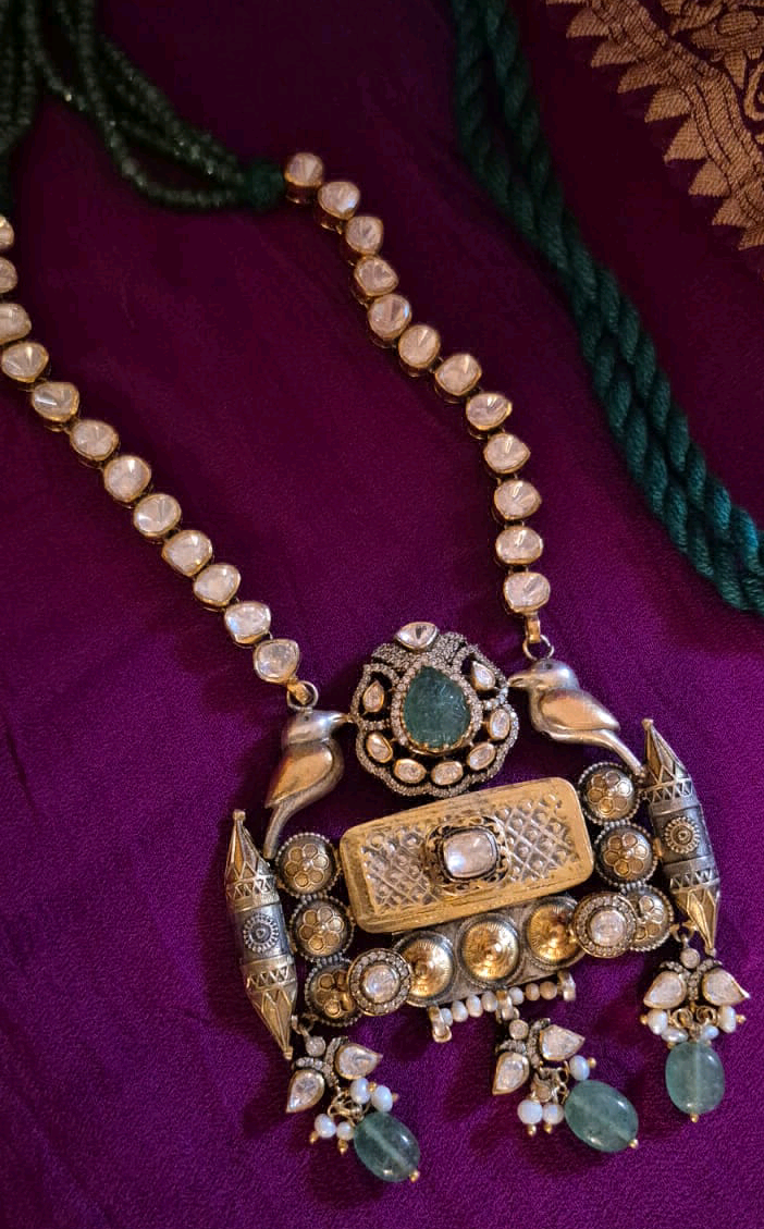 Moissanite Heritage Nacklace Set 