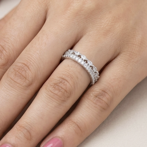 Cubic Zirconia Ring 