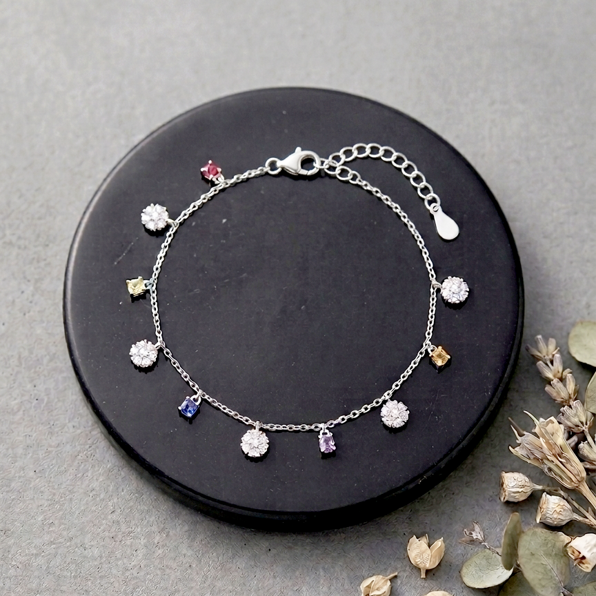 Multiple Dangling Bracelet 