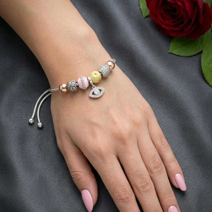 Love And Luck Charms Bracelet 