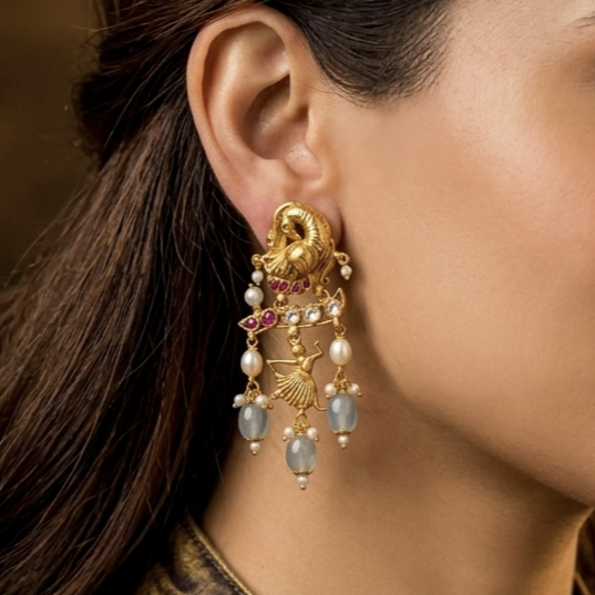 MaYuRa Statement Earrings