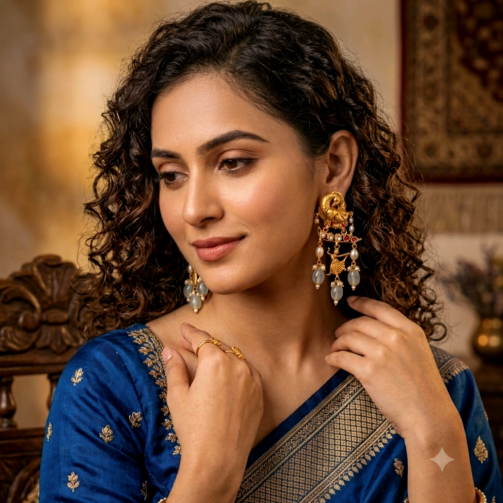 MaYuRa Statement Earrings