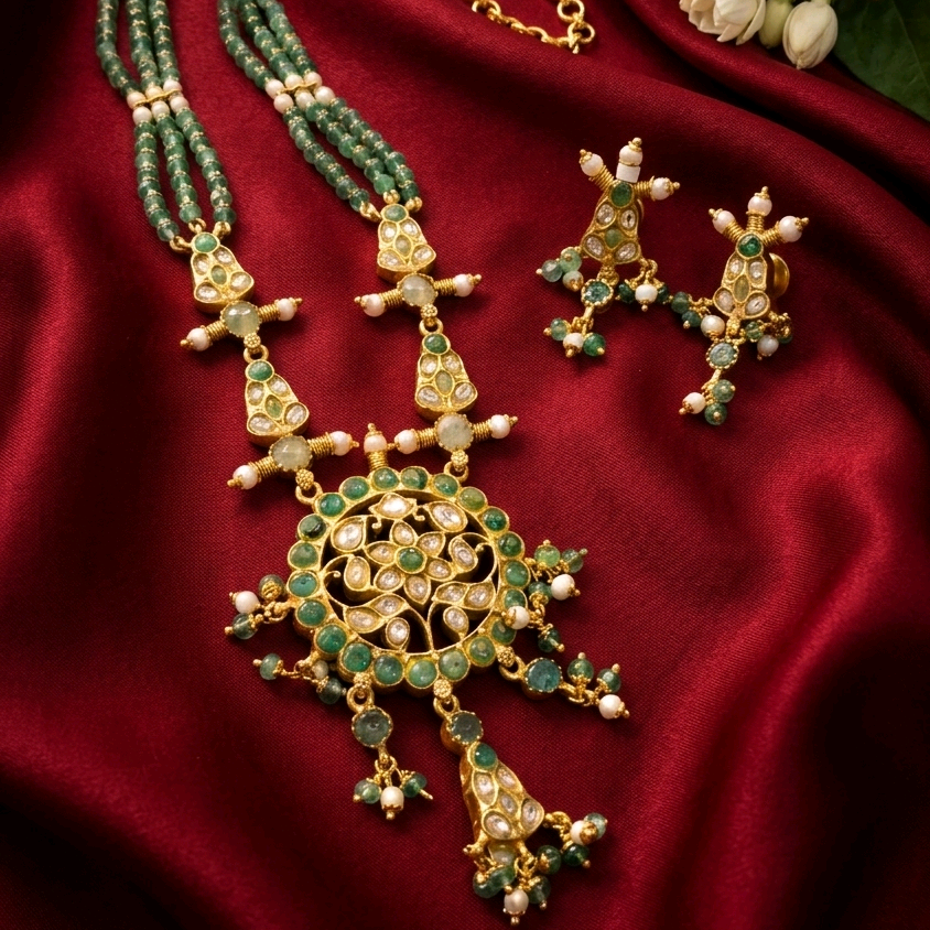 MaYuRa Kundan Rani Haar 