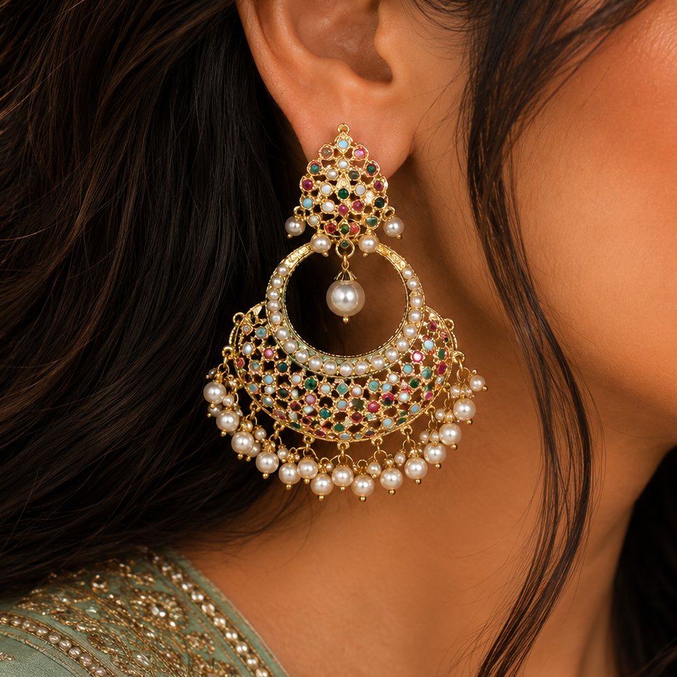 punjabi jadao earing