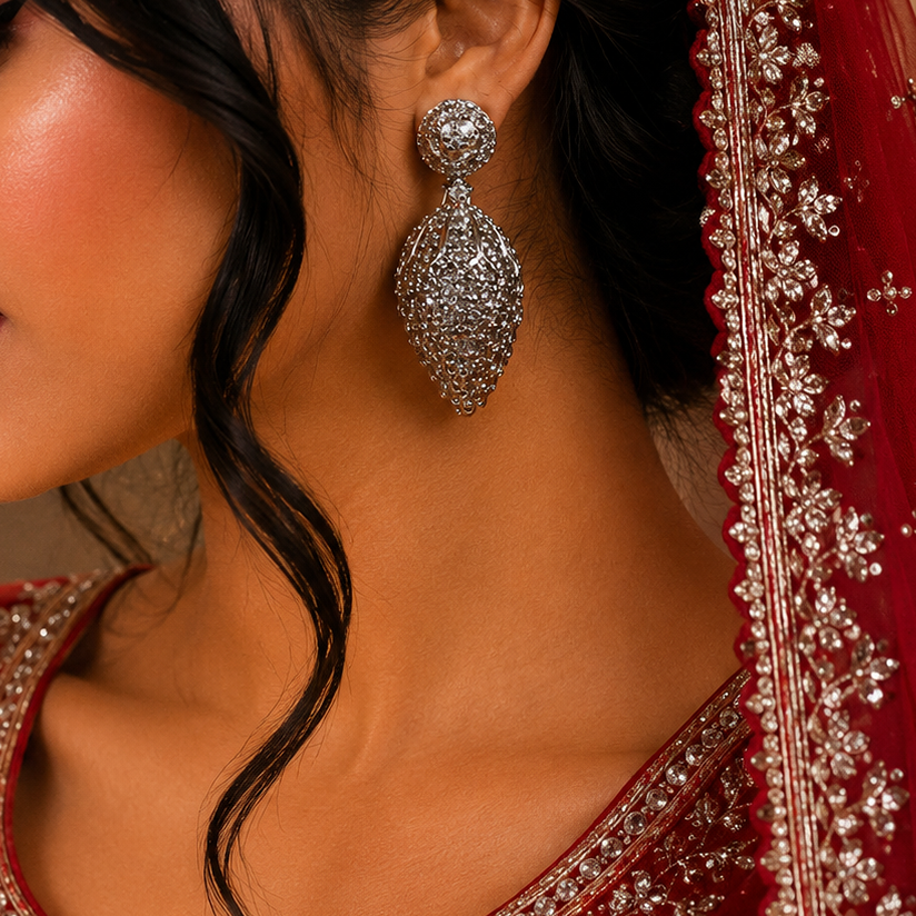 Iconic Diamond Look Earring