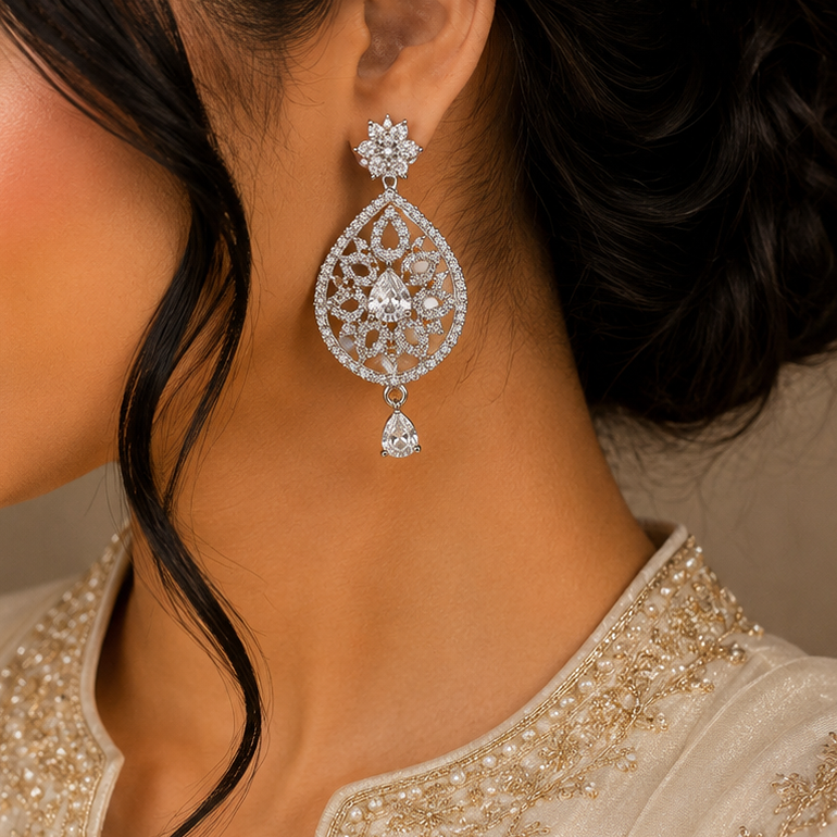 Iconic Diamond Look Earring