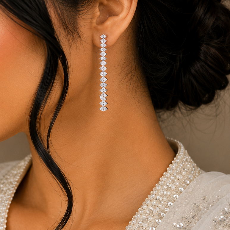 Iconic Diamond Look Earring