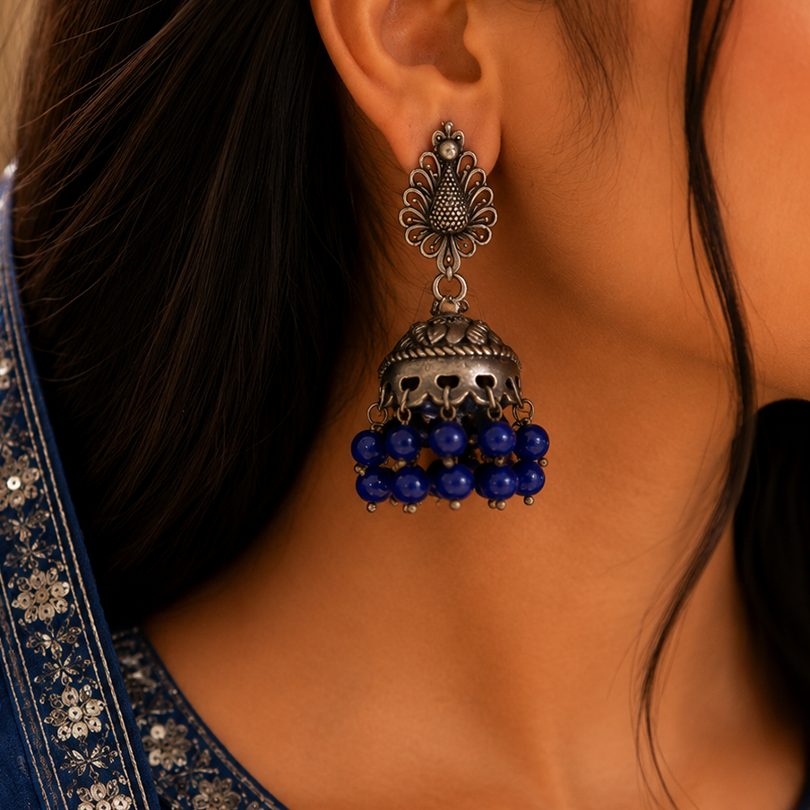 Plain Silver Earring