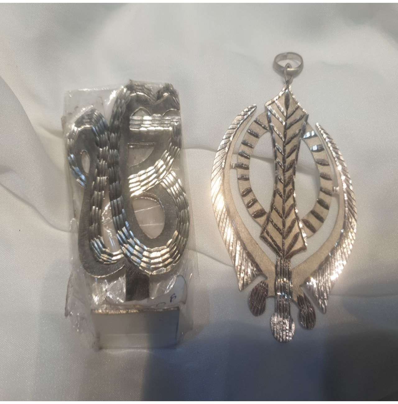 silver ekomkar khanda